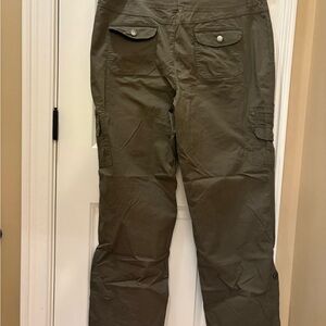 Brand new cargo Khakis size 16 olive color